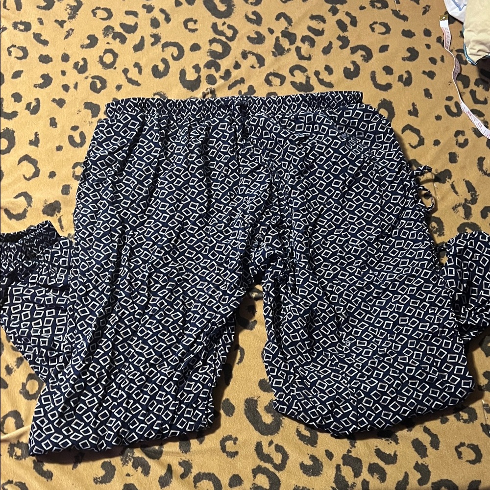 Buddha pants print “Miami” pants size M